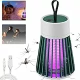 Mozzguard Mosquito Zapper, 2024 New Best MozzGuard Mosquito Zapper, Tragbarer Buzzbug Mosquito Killer, MozzGuard Pro, Zaptek Mosquitoes Zapper für Außen und Innen (B-Green)