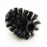 blomus Ersatzbürste -Bathroom- | Kunststoff | Toilettenbürste Ersatzkopf | Farbe Schwarz | Größe 9H x 7B x 7T cm | Passend für Serien Nexio, Menoto, Duo, Primo, Ara, UNO
