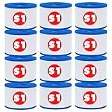 KGC 12 Stück S1 Filter Pool, 10.6cm x 4.5cm x 7cm, S1 Filterkartusche Whirlpool,Aufblasbare Whirlpool-Filter kompatibel, Poolfilter für Intex PureSpa Typ S1, Whirlpool Filter für 29001E Spa