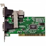 DYNAMODE PCI-RS232WCH 2-Port Dual Port Serial RS232 Controller Adapter PCI-Karte