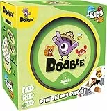 Asmodee, Dobble Kids, DE-Version, Familienspiel, Kartenspiel, Schnelles und lustiges Gesellschaftsspiel für die ganze Familie, 2-8 Spieler, ab 4 Jahren, 15 Minuten