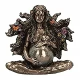 Nemesis Now Gaea Life Figur, 18 cm, Bronze Gaia Mother