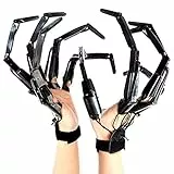 ikasus Skeletthände für Halloween, Skeletthände, Gelenkfinger, Halloween, Dekoration für Cosplay, Thema, Halloween, Skelett-Hände aus Kunststoff, realistisch, für Halloween-Dekoration