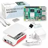 db-tronic Raspberry Pi 5 8GB Starter Set | 128GB Edition | Netzteil 27W | Gehäuse mit Lüfter | 4K Micro HDMI Kabel | Ideal für Smart Home, Retro Gaming & Home Assistant
