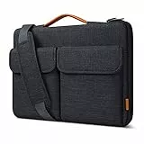 Inateck 360° Rundumschutz Laptoptasche Hülle Schultertasche Kompatibel mit 14 MacBook Pro M4/M3/M2/M1 Pro/Max 2024-2021, Macbook Air 13 M4 2025, M3/M2/M1 2012-2024, MacBook Pro 13 2012-2022