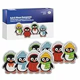 IEA Medical Kühlpads Kinder 8er – Kalt-Warm-Kompresse, Gel, Pinguin