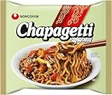 Nong Shim Instantnudeln Chapaghetti – Traditionelles koreanisches Nudelgericht - schnelle Zubereitung – 20er Vorteilspack à 140g