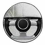 Abdeckung für Fliesen – Abdeckung des Schutzes SORN | Sonnenschutz des Lenkrads | Lenkradschutz gegen Aluminiumfolie | Fahrzeugschutz mit Wärme