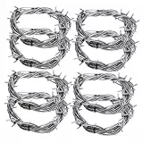 GLEAVI 8stücke Teiliges Dekorativer Stacheldraht Halloween-dekoration Für Partys Spukhäuser Und Veranstaltungen Lange Künstliche Barbed Wires Für Gruselige Atmosphäre Und Streiche