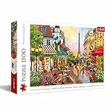 Trefl, Puzzle, Charme von Paris, 1500 Teile, Premium Quality, für Erwachsene und Kinder ab 12 Jahren