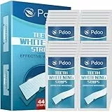 Whitening Strips 22 Applications | Effective Zähne Aufhellen in 7 Days | Teeth Whietning Strips that Enamel-Safe, No-Sensitivity, No-Slip | Entfernt Verfärbungen Effektiv Zahnaufhellung | Mint
