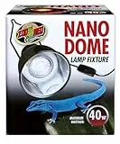 Zoo Med LF-35e Nano Dome Lamp Fixture - Lampenfassung für Nano-Terrarien 40 W E27, 1 Stück (1er Pack)