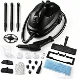 Udodik Hand-Dampfreiniger,Multifunktionaler Dampfreiniger mit Kindersicherung, ideal für Küchenfett, Badezimmer, Sofas und Böden