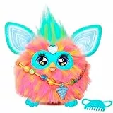 Furby Korallenroter Plüsch, interaktiv – Französische Version (Die Verpackung kann variieren)