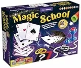 Lisciani - Ich Bin eine Genius Zauberschule - Zauberset für Kinder 7+ - 80+ Zaubertricks zum Lernen - Magisches Zubehör mit illustriertem Handbuch - Pädagogisches Feinmotorikspiel