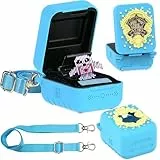 JCHPINE Silikon-Schutzhülle für Wizarding World Harry Potter Bitzee Interaktives Spielzeug Digital Pet Schutzhülle für Harry Potter Bitzee Virtual Electronic Pets (Blau)