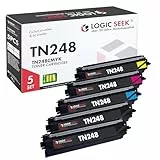 Logic-Seek TN248XL kompatibel für Brother TN248-VAL passend für MFC-L3760CDW DCP-L3560CDW DCP-L3520CDWE DCP-L3520CDW MFC-L8390CDW MFC-L3740CDWE MFC-L3740CDW ersetzt TN248XLCMYK