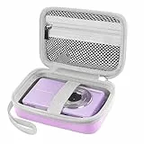Leayjeen Digitalkamera Tasche kompatibel mit Umipyiza/YLSHGXFC/Umipyiza/CAMKORY/AOREGRE/Duluvulu/Kodak/Nicamery, Fotokamera Tasche, (nur Hülle) Lila