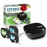 DYMO LetraTag 200B-Beschriftungsgerät mit Bluetooth | kompakter Etikettendrucker | verbindet Sich über Wireless Bluetooth-Technologie mit iOS und Android | inklusive 3 x Schriftband