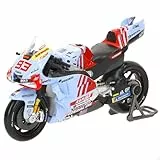MAISTO Ducati 'Gresini Racing' #73 Alex Marquez - Modellmotorrad 1:18 Originalgetreues Sammlermotorrad Spielzeugmotorrad mit Lenkung & Seitenständer, ab 3 Jahren (536399-73)