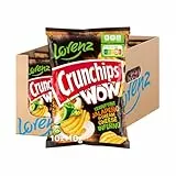 LORENZ | Crunchips WOW Jalapeño & Cream Cheese | 10 x 110 g | vegetarisch
