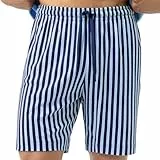 Mey - Graphic Stripes - Schlafanzug Hose (XXL Far Blue)