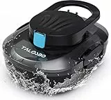 TALOSBO S1PRO 2026 Upgrade Poolroboter mit 120 Min Automatisch Reinigungszeit, Poolsauger Akku mit Dual-Motoren, 2,5H Ladezeit, Leichter Poolreiniger für Oberirdische Pools bis 100 m²