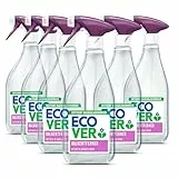 Ecover Kalkreiniger, entfernt effektiv Kalkablagerungen im Haushalt und hinterlässt einen kraftvollen Beeren- und Basilikumduft, 6 x 500 ml