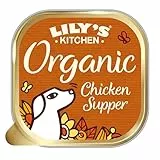 Lily's Kitchen Mit natürlichen Zutaten hergestellt Nassfutter für ausgewachsene Hunde Hundefutter Schale mit Huhn Bio (11 x 150g)