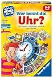 Ravensburger 24995 - Wer kennt die Uhr? - Spielen und Lernen für Kinder, Lernspiel für Kinder ab 6-9 Jahren, Spielend Neues Lernen für 1-4 Spieler