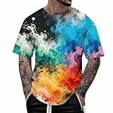 KOG Poloshirt Herren Golf Polo Shirt Kurzarm Oberteil Grafik Shirts Sommer Baumwolle Freizeitshirt Junge Kleidung Vintage Tops Jungen Basic Wandershirt Freizeithemd Sporthemd Schwarz XL