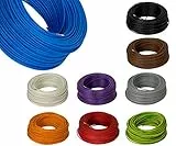 5m 10mm² LAPP Kabel H07V-K Einzelader Litze Leitung Einzelader flexibel (Grau)