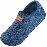 OBBYCO Damen Herren Fuzzy Pelz Hausschuhe Casual Hausschuhe rutschfeste Barfuss Slipper Socken Warm Geschlossene Rueckseite Indoor Outdoor Schuhe