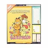 Grupo Erik Kalender 2026 Garfield Katze Familienplaner Magnet Kalender 2026 Wandkalender 2025 2026 - Monatsplaner für 16 Monate - Offizielles Lizenzprodukt