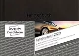 AVERY Zweckform 222D Hardcover Fahrtenbuch PKW (Finanzamt anerkannt, DIN A6 quer 148x105mm, 80 Seiten|230 Fahrten, Deutschland & Österreich, Abgrenzung privater/geschäftlicher Fahrten) 1 Stück