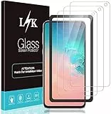 LϟK 3 Stücke Schutzfolie für Samsung Galaxy S10e Folie - 9H Härte Blasenfrei Kratzfest Hüllenfreundlich Einfache Montage Rahmen HD Klar Gehärtetem Glas Displayschutzfolie