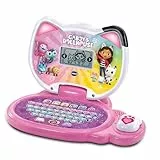 VTech Gabby's Dollhouse - Lernlaptop – Lerncomputer mit QWERTZ-Tastatur und Inhalten zu Buchstaben, Buchstabenlauten, einfacher Addition und Subtraktion u. v. m. – Für Kinder von 3-6 Jahren