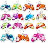 Victgame 30 Stück (Schüler der Schule Geschenke und Party Favors) Bulk Mini Pop Keychain Controller Fidget für Schüler Geburtstag Partybegünstigungen
