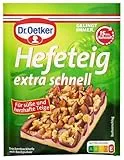Dr. Oetker Hefeteig Garant, 20er Pack (20 x 32g), mühelos und ohne Gehzeit, für leckeren Hefekuchen