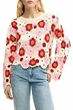 Desigual Damen Noruega Sweatshirt, weiß, 38