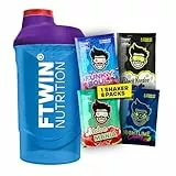 FTWIN® Nutrition Gaming Booster | Reflex, Focus, Energy, Endurance | 8 Servings | Vegan | Für Gamer und E-Sportler | Perfekt für lange und intensive Gaming-Sessions (64 g, Probier-Pack)
