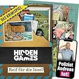 Hidden Games Tatort – Reif für die Insel – Krimispiel für Erwachsene – Krimigame – spannendes Detektivspiel – Escape Room Spiel – Tatortspiel – Mordfall lösen