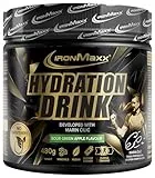 IronMaxx Hydration Drink Pulver - Sour Green Apple 480g Dose | In Zusammenarbeit mit Marin Čilić entwickelt | Kohlenhydrat Präparat für Ausdauersportler | Einzigartige Mischung von Kohlenhydratquellen