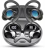 Matast Bluetooth Kopfhörer Sport, Kabellose In Ear Kopfhörer mit Bluetooth 5.4, 50 Std Spielzeit, IP7 wasserdicht, 4 ENC Noise Cancelling Mic, LED-Anzeige, HiFi Stereo