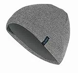 JAKO Unisex Strickmütze, Grau-Meliert, L-XL