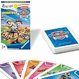 Ravensburger 24760 - Paw Patrol Quartett - Der Kartenspiel-Klassiker für 3-6 Kinder ab 3 Jahren mit den Hunden aus der Kinderserie Paw Patrol