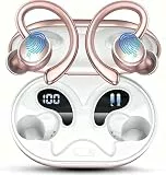 Matast Bluetooth 5.4 Kopfhörer Kabellos Sport, In Ear Ohrhörer mit 4 ENC Noise Cancelling Mic, 50 Std Spielzeit, HiFi Stereo Sound, Dual LED Display, IP7 Wasserdicht