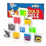 Magicat Premium Geduldspiele Set I 10 Herausfordernde Geduldspiele für Kinder BZW. Knobelspiele für Erwachsene I Ideales Mitgebsel Kindergeburtstag I Spaßige Lernspiele für Feinmotorik