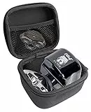 FitSan d Hard Case kompatibel für Skull Shaver Pitbull Silver Pro Elektrischer Kopf- und Gesichtsrasierer