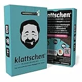 DENKRIESEN - klattschen® Männerabend | Das ultimative Trinkspiel für Erwachsene | Wasserfeste Plastikkarten | Perfekt für Partys, Junggesellenabschiede & Spaßige Abende | Ab 16 Jahren | 2+ Spieler